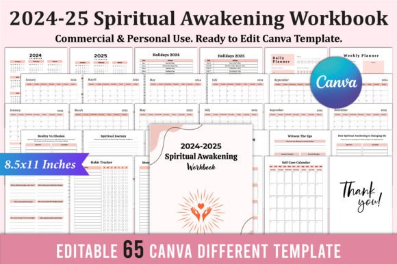 2024-2025 Spiritual Awakening Workbook: A Comprehensive Guide to Self-Discovery and Growth