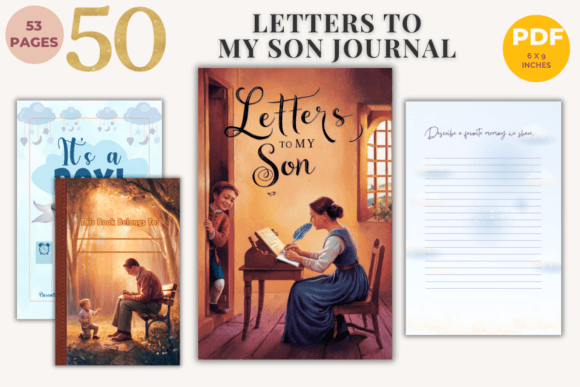 50 Letters to My Son Journal: A Heartfelt Way to Connect and Create Memories