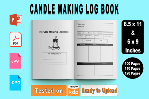 Candle Making Log Book KDP Interior: A Practical Tool for Content Creators