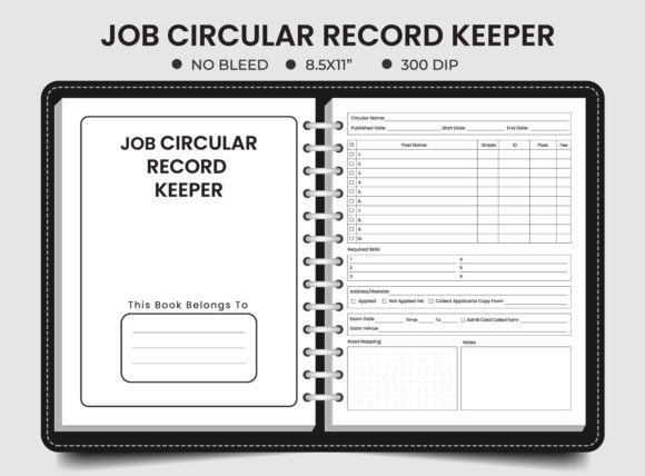Job Circular Record Book Kdp Interior: A Comprehensive Guide to Effective Document Management