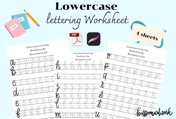 Lowercase Lettering Worksheet